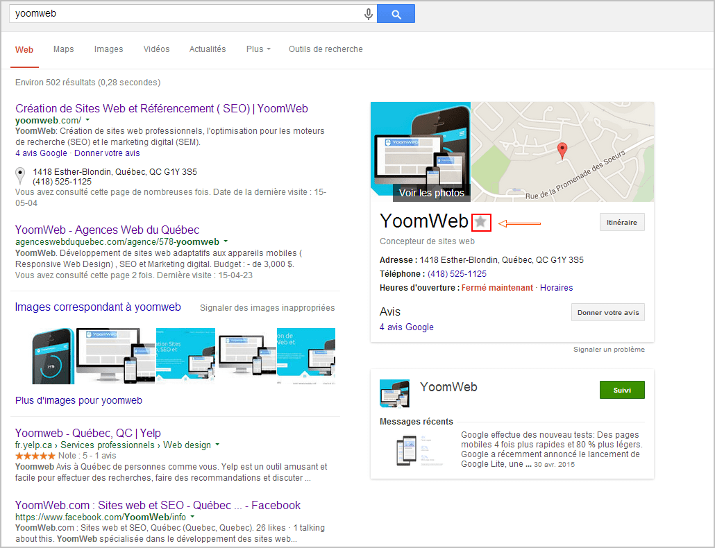 referencement seo local 2021