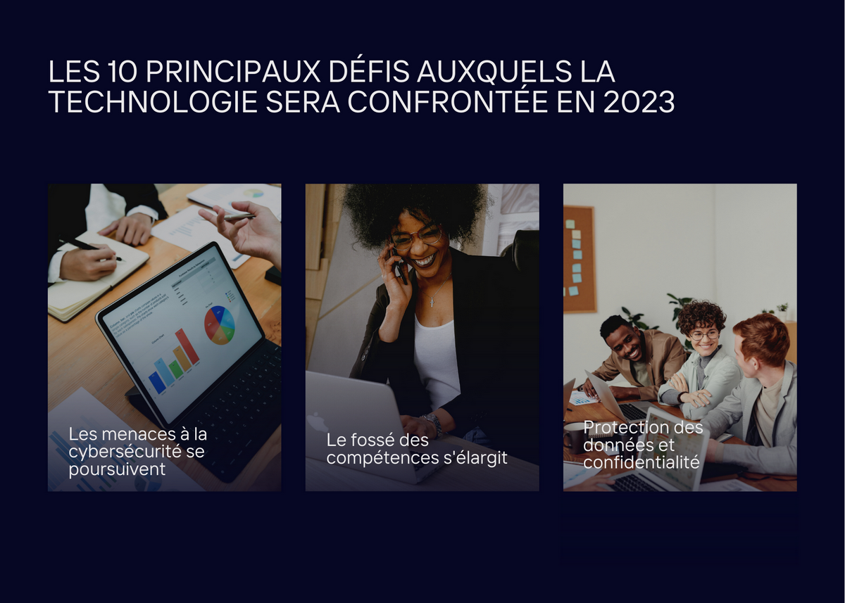 Les 10 principaux défis auxquels la technologie sera confrontée en 2023